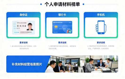 拉卡拉POS机申请办理材料