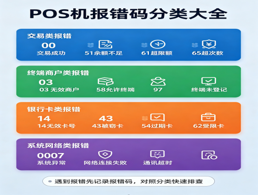 POS机报错