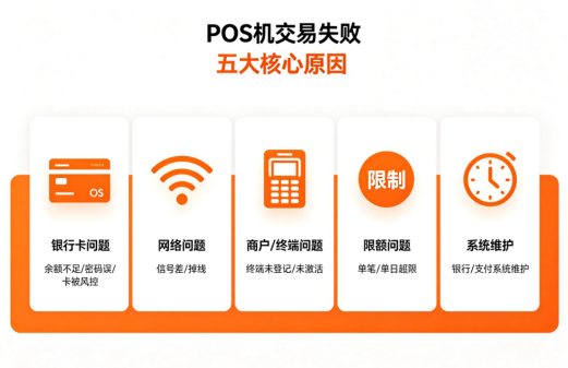 POS机交易失败